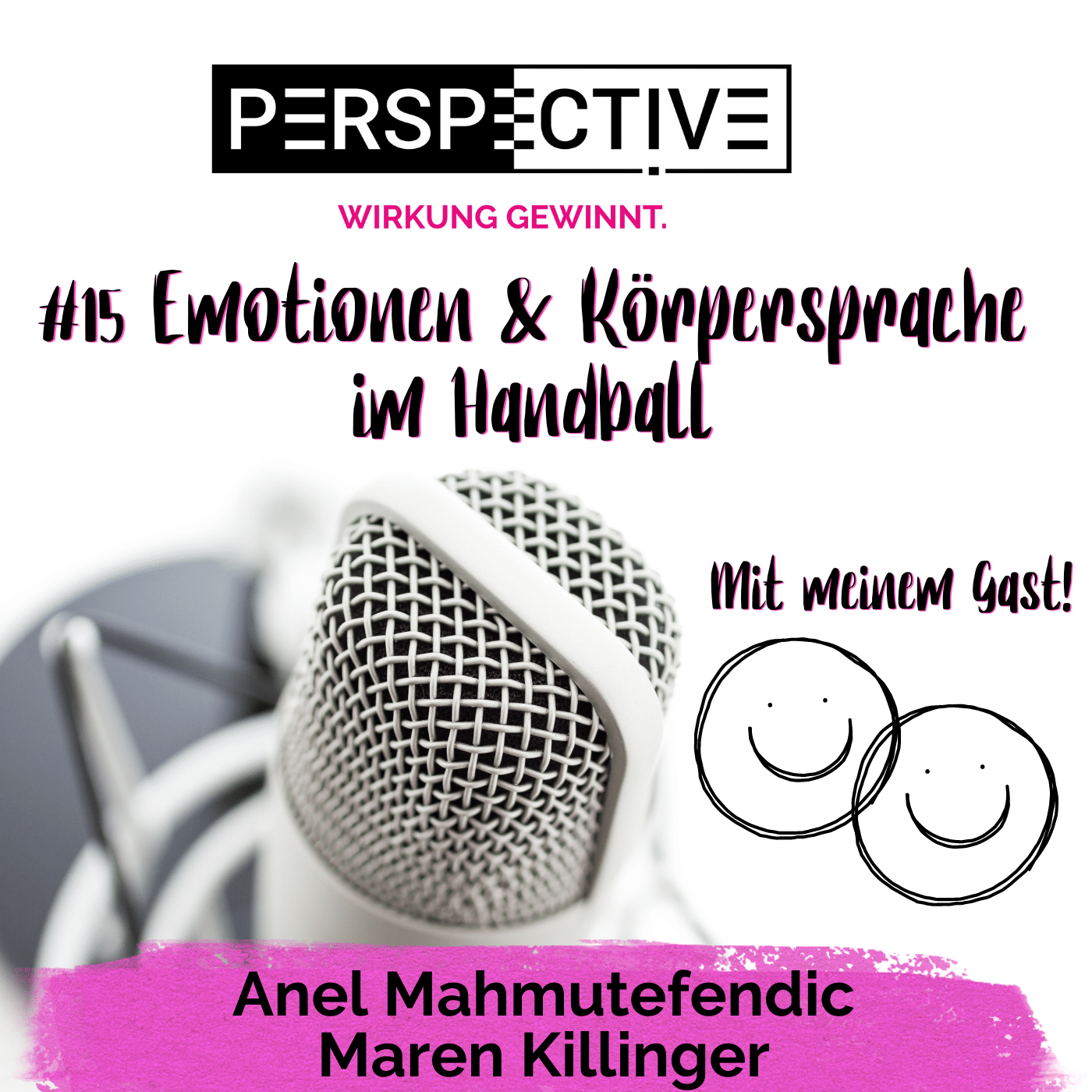 Podcast mit Anel Mahmutefendic zum Thema Emotionen und Körpersprache im Handball